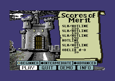 Dark Castle screenshot 4 for Commodore 64